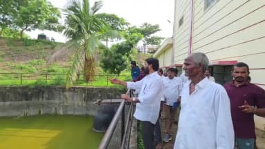 జగ్గంపేట: పుష్కర నీరు ఇవ్వలేకపోతే.. రైతులకు ఎకరాకు రూ.20 వేలు ఇవ్వాలి: సూర్యచంద్ర