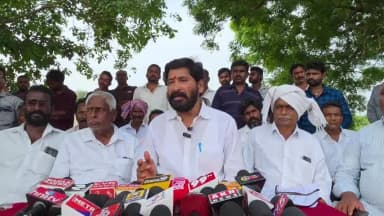 జగ్గంపేట: హామీలు నీటిమూటలే.. పుష్కర ఆయకట్టు రైతులను మోసం చేశారు: సూర్యచంద్ర