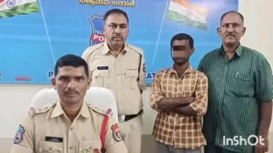 వీణవంక: ట్రాక్టర్ బ్యాటరీని దొంగలించిన వ్యక్తిని అరెస్టు చేసిన పోలీసులు