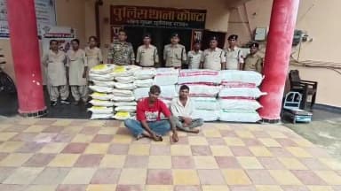 कोन्टा: सुकमा पुलिस ने 308 किलो गांजे के साथ दो आरोपियों को किया गिरफ्तार