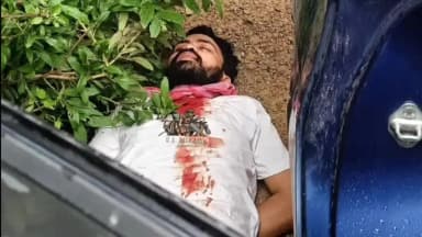 मड़िहान: धार धार हथियार से लहूलुहान हालत में बंधे हाथों के साथ युवक शेरे शाहिद बाबा के पास मिला, राजगढ़ अस्पताल में भर्ती