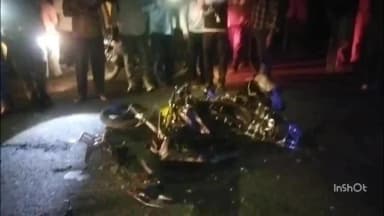 निचलौल: निचलौल थाना क्षेत्र में जन्मदिन मनाने जा रहे चार युवकों को डंपर ने कुचला, मौत