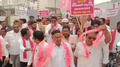 నిర్మల్: కళ్యాణలక్ష్మి, షాదీముబారక్ కొనసాగించాలని నిర్మల్ జిల్లా కేంద్రంలో బీఆర్ఎస్ పార్టీ ఆధ్వర్యంలో ధర్నా