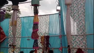 बुरहानपुर नगर: खाटू श्याम बाबा मंदिर पर छड़ी पूजन का कार्यक्रम हुआ आयोजित