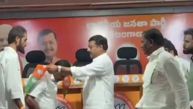 నిర్మల్: నిర్మల్ ఎమ్మెల్యే ఏలేటి మహేశ్వర్ రెడ్డి సమక్షంలో బీజేపీలో చేరిన పలువురు నాయకులు, యువకులు