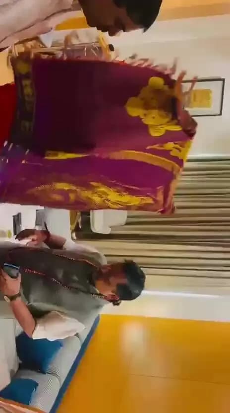 పార్వతీపురం: పార్వతీపురంలో బీజేపీ జాతీయ అధ్యక్షులకు పీఠాధిపతి ఆశీర్వచనం
