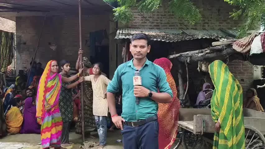 हैदरगढ़: रेवती पुरवा में हुई घटना को लेकर परिजनों ने कड़ी कार्रवाई की मांग की, बेटी ने रो-रोकर बताई घटना