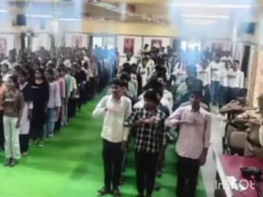 राजूरा: राजुरा येथे विद्यार्थ्यांनी घेतला व्यसनमुक्तीचा शपथ