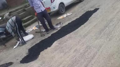 पूर्णागिरि: चंपावत में एनएच-09 के पैचवर्क का काम तेज किया गया