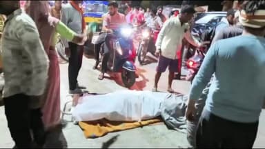 दतिया नगर: कुआं खेड़ा में किसान की हत्या: पुरानी कलेक्ट्रेट के पास चक्का जाम, परिजनों ने गोली मारने का आरोप लगाया