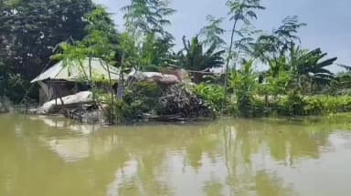 ବସ୍ତା: ମଥାନୀରେ ଜଳକା ନଦୀର ବିପଦ ସଂକେତ ଜଳସ୍ତର ତଳେ ପ୍ରବାହିତ