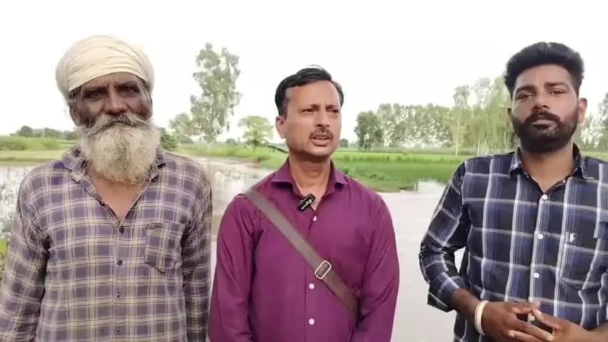 ਗੁਰਦਾਸਪੁਰ: ਪਹਿਲੀ ਬਾਰਸ਼ ਨੇ ਪ੍ਰਸ਼ਾਸਨ ਦੀ ਖੋਲੀ ਪੋਲ ਗੁਰਦਾਸਪੁਰ ਦੇ ਬਹਿਰਾਮਪੁਰ ਰੋਡ ਤੇ ਨਵੀਂ ਬਣੀ ਸੜਕ ਰੂੜੀ,, ਲੋਕ ਪ੍ਰੇਸ਼ਾਨ