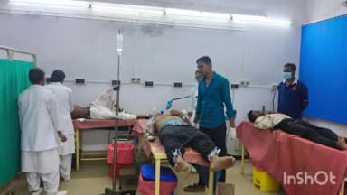 जामताड़ा: एन एच 419 पर बेवा के पास सड़क दुर्घटना में एक की मौत, दो धनबाद रेफर