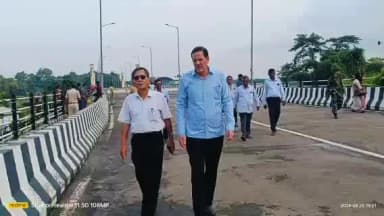 সাব্রুম: সাব্রুমে ফেনী নদীর উপর মৈত্রী সেতু পরিদর্শন করেন কিউবার রাষ্ট্রদূত সহ রাজ্যের বিরোধী দলনেতা