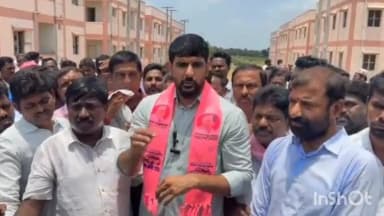 హుజూరాబాద్: వారంలో ఇస్తామన్నారు..పది రోజులైనా లేదు! డబుల్ బెడ్రూం ఇళ్లపై కాంగ్రెస్ ప్రభుత్వ నిర్లక్ష్యం : హూజూరాబాద్ MLA కౌశిక్