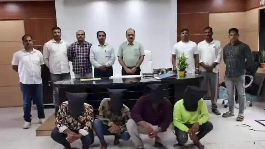 नेवासा: नेवासा येथे खुनाचा प्रयत्न करणाऱ्या आरोपींना बेड्या: गुन्हे शाखेची कारवाई