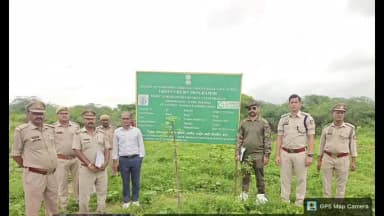 मोठ: परेछा वन ब्लॉक में ग्रीन क्रेडिट का सत्यापन, भारत सरकार के वैज्ञानिक ने वृक्षारोपण की हकीकत की परखी