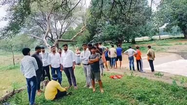 कर्वी: चित्रकूट के बडार नाले के चैकडेम के तेज बहाव में डूबने से दो बच्चों की हुई मौत