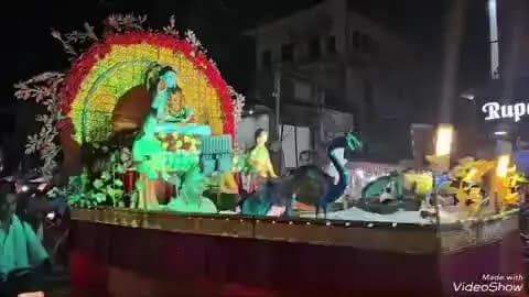 भरतपुर: शहर के मुख्य बाजार में निकाली गई जाहरवीर जी की शोभायात्रा