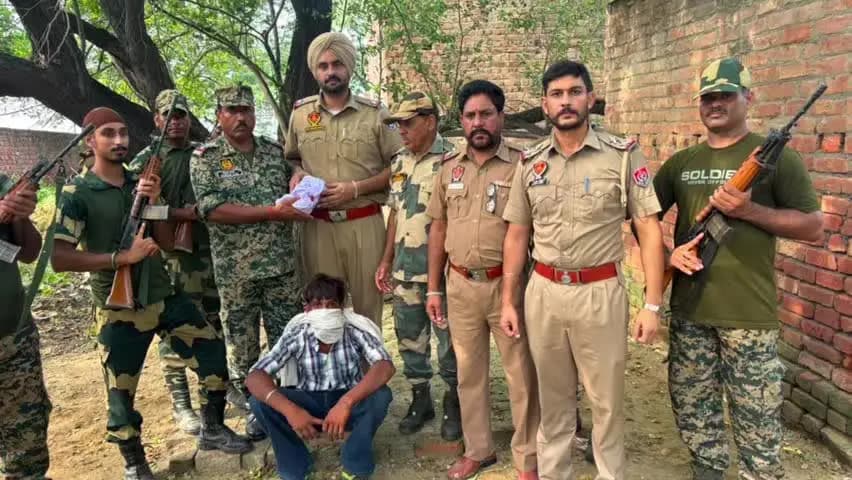 ਤਰਨਤਾਰਨ: ਪਿੰਡ ਡਲੀਰੀ ’ਚ ਤਰਨ ਤਾਰਨ ਪੁਲਿਸ ਤੇ BSF ਦਾ ਸਾਂਝਾ ਸਰਚ ਆਪ੍ਰੇਸ਼ਨ, 520 ਗ੍ਰਾਮ ਹੈਰੋਇਨ ਸਮੇਤ ਇੱਕ ਕਾਬੂ