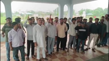 पन्ना: मिढासन नदी पर पुल न होने से पन्ना का बड़ागाँव बारिश में टापू बना, कलेक्टर से पक्के पुल की गुहार