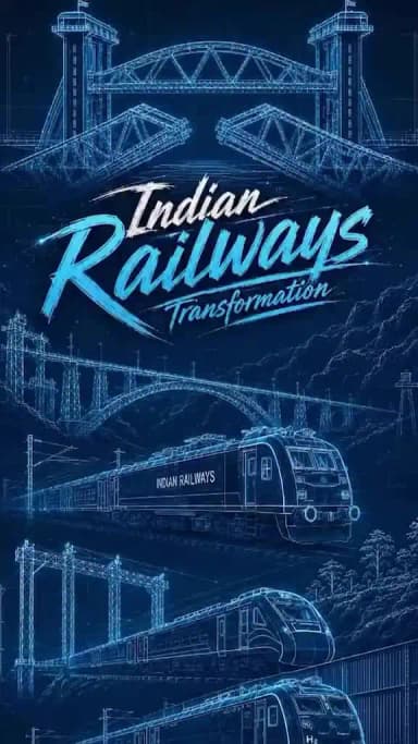 Transforming Indian Railways 🇮🇳
