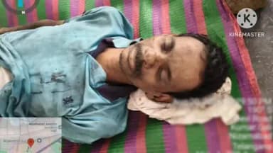 నిజామాబాద్ సౌత్: నగరంలోని ముజాహిద్దీన్ నగరంలో, ఇంట్లో చెలరేగిన అగ్ని ప్రమాదo లో వ్యక్తి మృతి