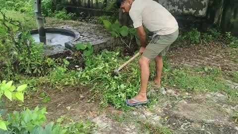 आदर्श गांव दुर्गपुर जरीफनगर में बने भारत के स्वतन्त्रता सैनानी रहे बदायूं केसरी चौधरी बदन सिंह पार्क में सफाई का शुभारं