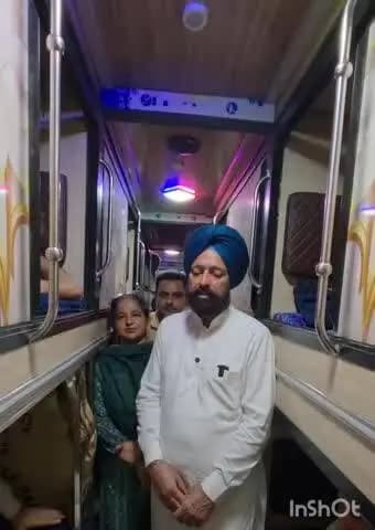 ਫਤਿਹਗੜ੍ਹ ਸਾਹਿਬ: ਮੁੱਖ ਮੰਤਰੀ ਤੀਰਥ ਯਾਤਰਾ ਦੇ ਤਹਿਤ ਸਰਹਿੰਦ ਤੋਂ ਸੰਗਤਾਂ ਦਾ ਪਹਿਲਾ ਜਥਾ ਰਵਾਨਾ, ਵਿਧਾਇਕ ਲਖਵੀਰ ਸਿੰਘ ਰਾਏ ਦੇ ਦਿੱਤੀ ਜਾਣਕਾਰੀ