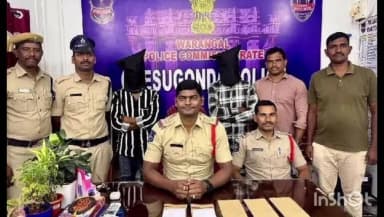 గీసుగొండ: వరంగల్ పెట్రోల్ బంకులో చోరీ: ముగ్గురు అరెస్టు, నగదు స్వాధీనం
