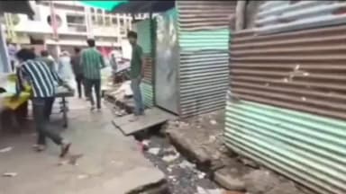 बुलढाणा: आठवडी बाजारातील कचऱ्याचा प्रश्न गंभीर आमदार संजय गायकवाड यांनी केली परिसराची पाहणी