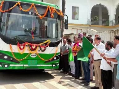 बद्दी: सात पंचायतों को मिली नई इलेक्ट्रिक बस सेवा, विधायक ने दिखाई हरी झंडी