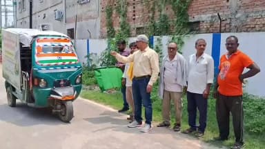 मोहनिया: सोलर रथ को हरी झंडी दिखाकर किया रवाना, घरों पर सोलर पैनल लगाने के लिए किया जागरूक