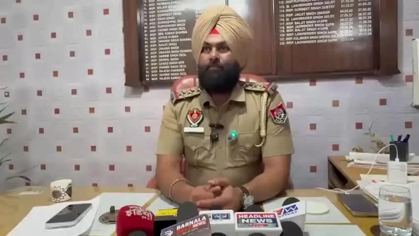 ਬਰਨਾਲਾ: ਥਾਣਾ ਸਿਟੀ ਵਨ ਵਿਖੇ ਐਸਐਚਓ ਵਜੋਂ ਲਖਬੀਰ ਸਿੰਘ ਨੇ ਸੰਭਾਲਿਆ ਚਾਰਜ ਕਿਹਾ ਸੋਸ਼ਲ ਮੀਡੀਆ ਤੇ ਰੱਖੀ ਜਾਵੇਗੀ ਵਿਸ਼ੇਸ਼ ਧਿਆਨ