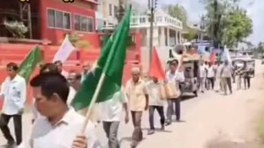 উদয়পুর: বিদ্যুৎ বিল সহ বিদ্যুৎ পরিষেবা নিয়ে খুব প্রকাশ করে অমরপুরে গণঅবস্থান বাম সংগঠনের তিন ঘন্টার