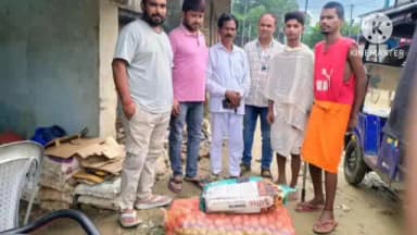 तमाड़ 1: शिव मिर्धा के परिवार से मिली भाजपा टीम