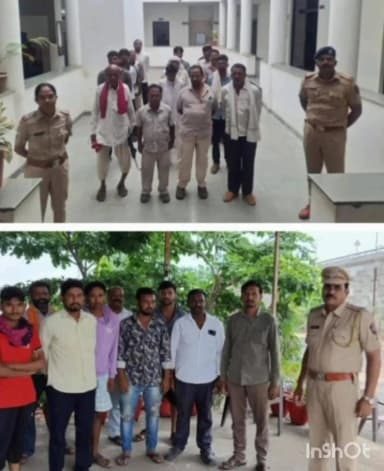 भिवापूर: पोलिस स्टेशन भिवापूर अंतर्गत 23 आरोपींची घेण्यात आली आरोपी परेड