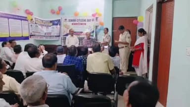 ବୀରମହାରାଜପୁର: ବିନିକା ଥାନାରେ ବରିଷ୍ଠ ନାଗରିକ ଦିବସ ଓ ପରିଚୟ ପତ୍ର ବଣ୍ଟନ କାର୍ଯକ୍ରମ ଅନୁଷ୍ଠିତ