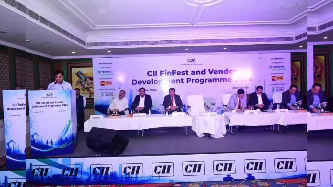 ଲଖନପୁର: ଝାରସୁଗୁଡ଼ାରେ CII ଫିନ୍ଫେଷ୍ଟ ଓ ଭେଣ୍ଡର ଡେଭେଲପମେଣ୍ଟ ପ୍ରୋଗ୍ରାମ