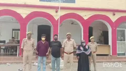भिनगा: कोर्ट रियासत कस्बा भिनगा से दहेज हत्या के तीन अभियुक्तों और एक अभियुक्ता को किया गया गिरफ्तार