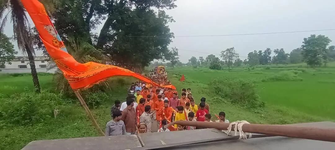 श्रावण मास के पावन अवसर पर ग्राम डोरली स्थित प्राचीन हनुमान मंदिर से 21 अगस्त 2026 को भव्य कावड़ यात का आयोजन किया गया