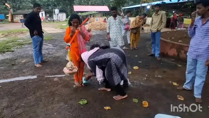 जगदलपुर: बस्तर संभाग में पहली बार आयोजित गौ सेवा संकल्प कांवड़ यात्रा, 5100 रोटी व 51 किलो गुड़ गौ माता को अर्पित