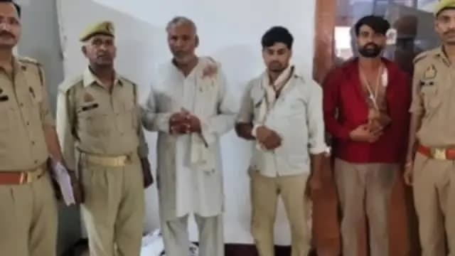 गोवर्धन: नाप-तौल के दौरान चकरोड़ को लेकर भिड़े दो पक्ष, सरकारी कार्य में बाधा डालने के आरोप में 3 आरोपी गिरफ्तार
