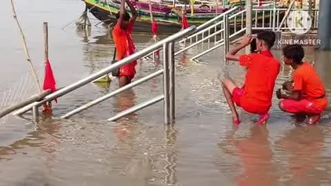 बक्सर: बक्सर में गंगा उफान पर, जलस्तर चेतावनी बिंदु से 13 सेंटीमीटर ऊपर, वृद्धि जारी