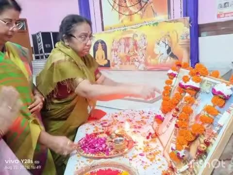 कासगंज: राष्ट्र सेविका समिति ने कपिल मुनी धर्मशाला में मनाया श्री गुरु दक्षिणा उत्सव कार्यक्रम
