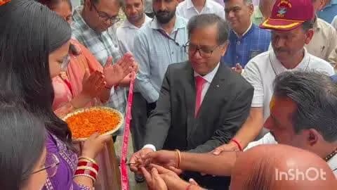 नूरपुर: शाहपुर बाजार में पीएनबी बैंक के नए एटीएम का शुभारंभ शिमला मंडल के जोनल मैनेजर ने किया