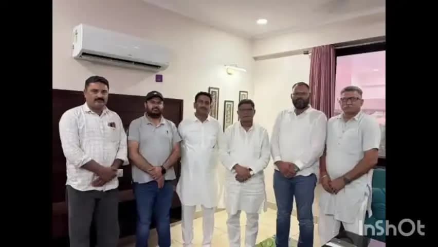 पूंगल: पूगल के भाजपा पदाधिकारियों ने विधायक से मुलाकात कर जनसमस्याएं रखीं