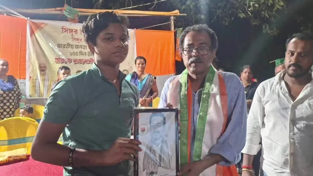সিঙ্গুর: সিঙ্গুরে বিজেপি সরকারের ১০০ দিন পূর্তি উদযাপন