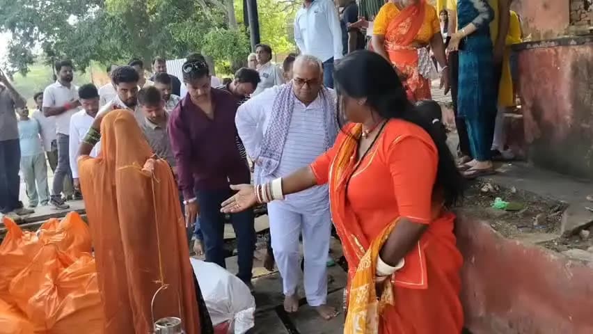 लाडपुरा: कोटा में भगवान भोले शंकर की कावड़ यात्रा को शिक्षा एवं पंचायती राज मंत्री मदन दिलावर ने पूजन कर रवाना किया