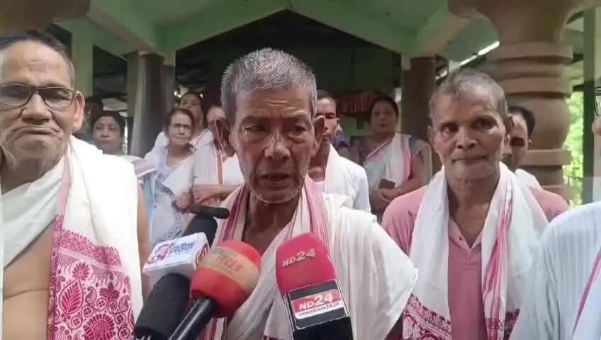 নগাঁও: বেদখলকাৰীৰ আগ্ৰাসনৰ বাবেই ভয় আৰু শংকাত ভুগিছে ধিঙৰ ডুমডুমীয়াৰ বালিসত্ৰৰ ৰাইজ,মন্তব্য ভুক্তভোগীৰ